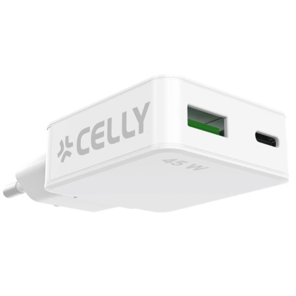 Celly SLIMTC 1 USB-C 1 USB- A 45W
